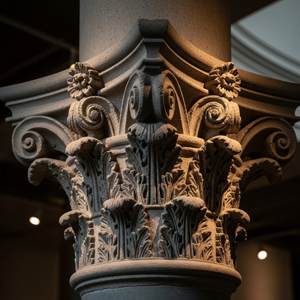 Corinthian column capital