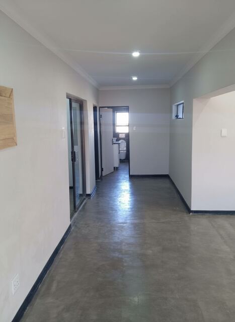 Hallway with polished wardrobes